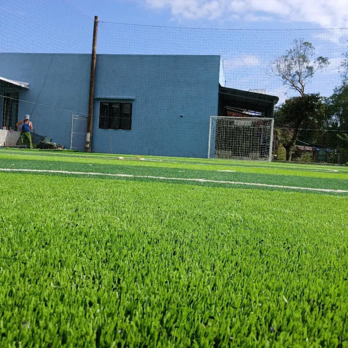 Thi công sân bóng đá cỏ nhân tạo xã Thăng Bình, Đà Nẵng Thi công sân bóng đá cỏ nhân tạo xã Thăng Bình, Đà Nẵng