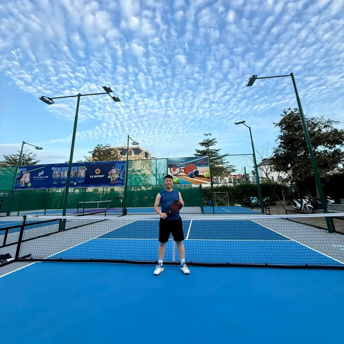 Thi công sân thể thao Pickleball xã Tiên Phước, TP Đà Nẵng