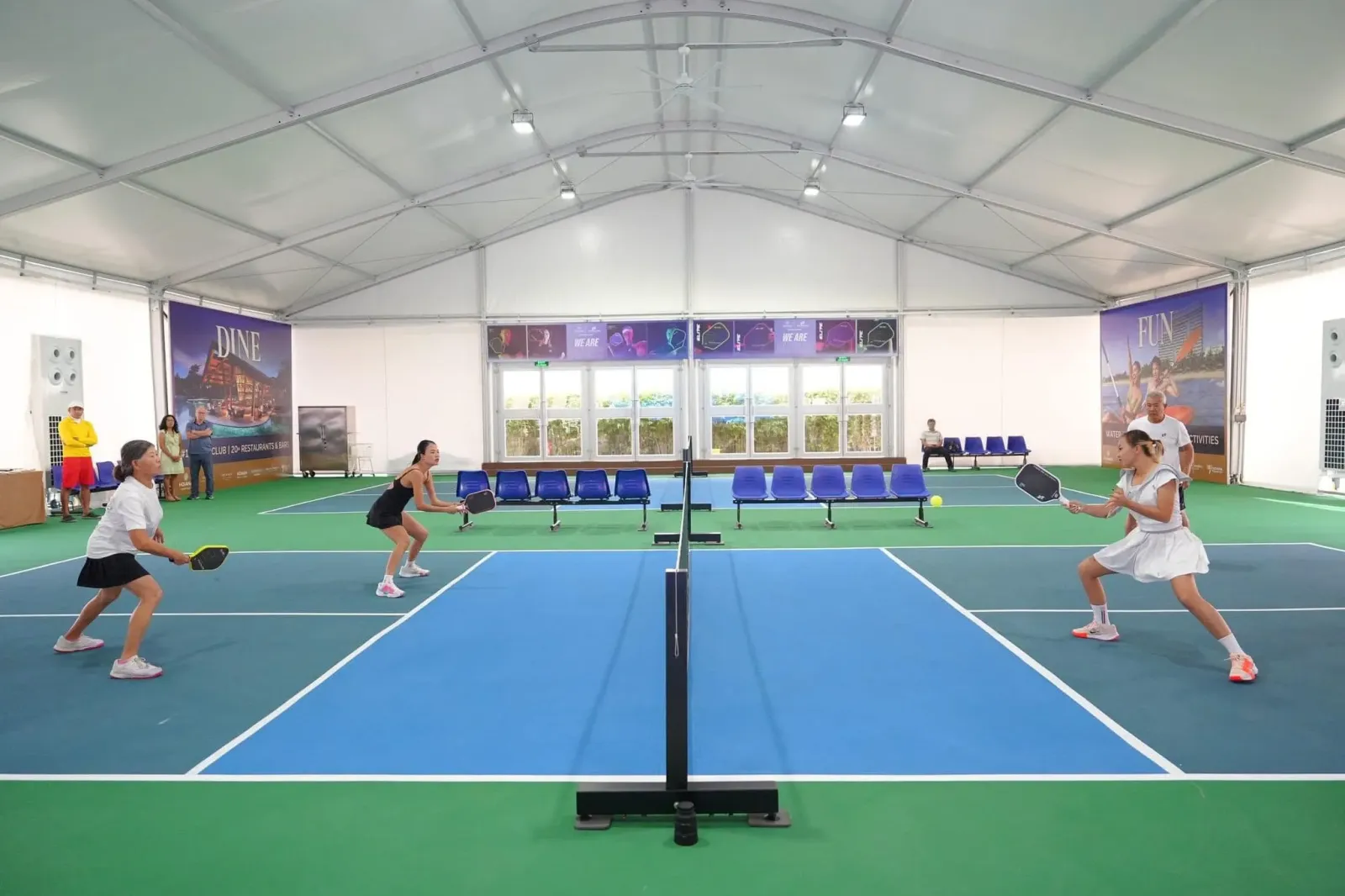 Thi công sân thể thao Pickleball xã Tiên Phước, TP Đà Nẵng