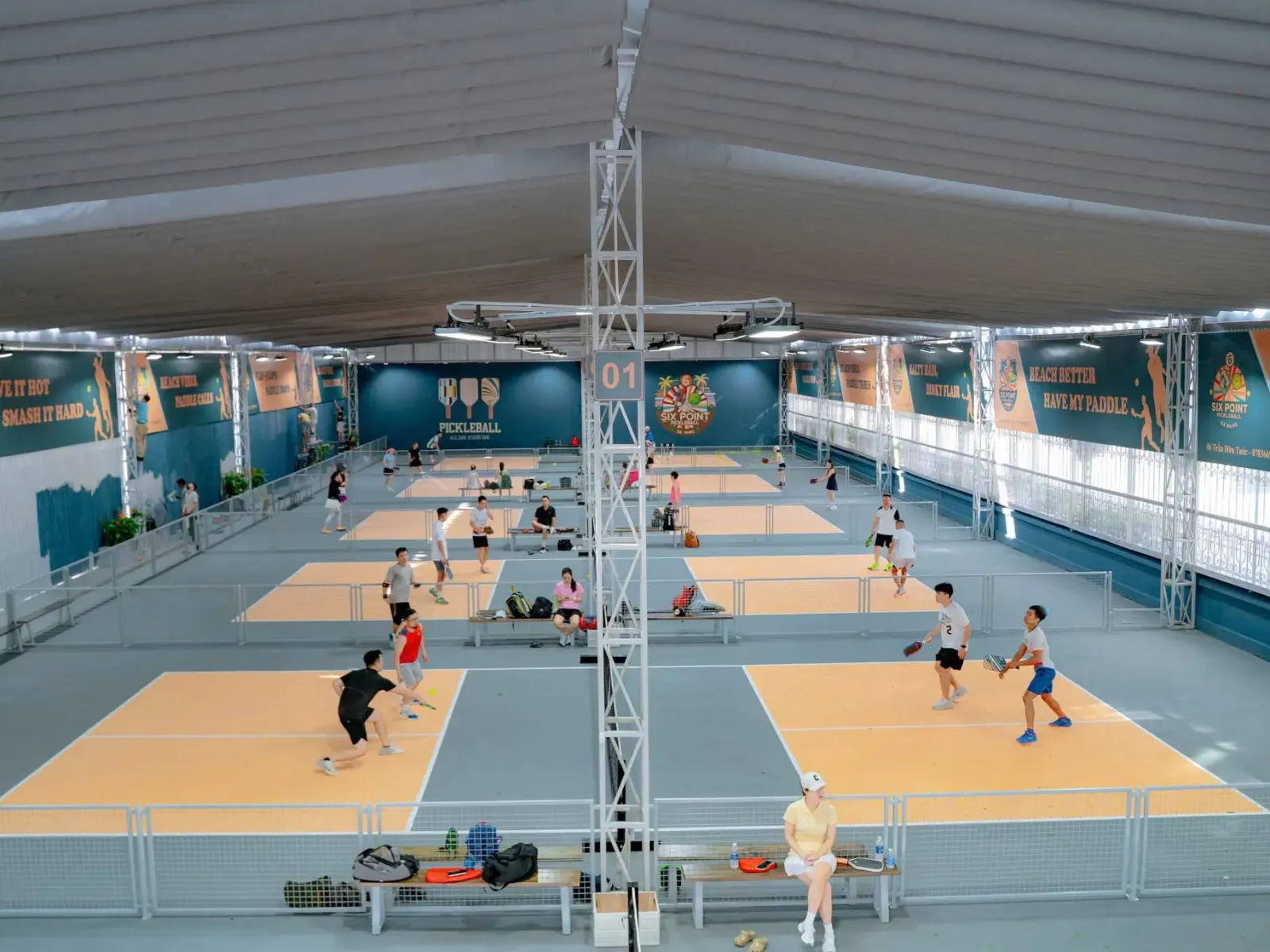 Thi công trọn gói sân Pickleball tại phường Hội An, Đà Nẵng